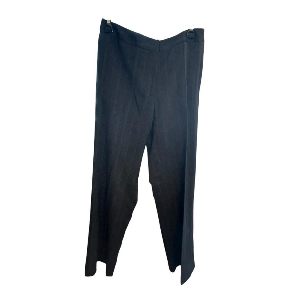 Sophisticated Charcoal Wide Leg Women's Trousers